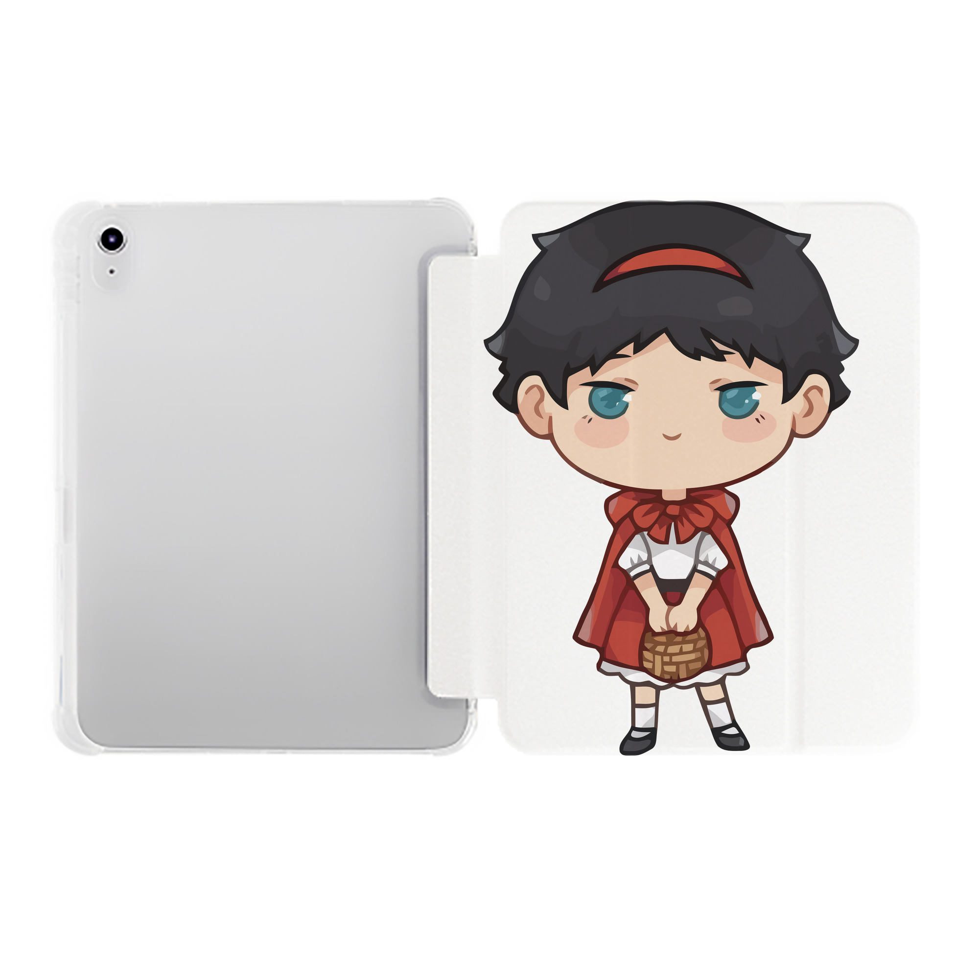 （画像用） ハイキュー!! Haikyu!! IPad ケース ペン収納付き 三つ折りスタンド PUレザー×シリコン 対応機種9.5/10.5/10.9インチ
